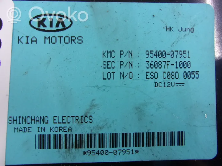 KIA Picanto Module confort 95400-07951