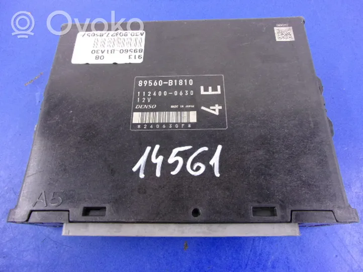 Subaru Justy Unité de commande, module ECU de moteur 89560-B1810