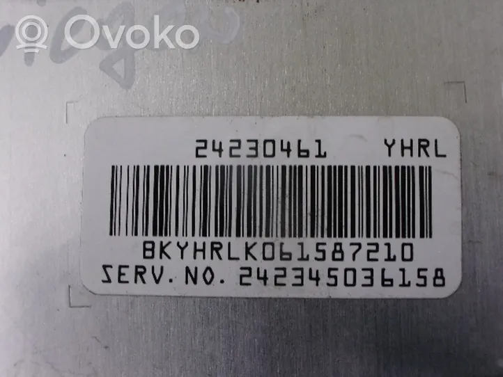 Cadillac DTS Unité de commande, module ECU de moteur 24230461