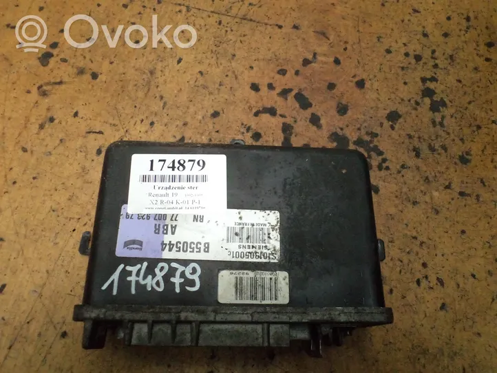 Renault 19 Unité de commande, module ECU de moteur 