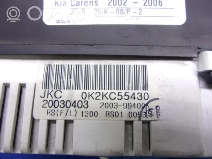 KIA Carens I Spidometras (prietaisų skydelis) 2003-99400K