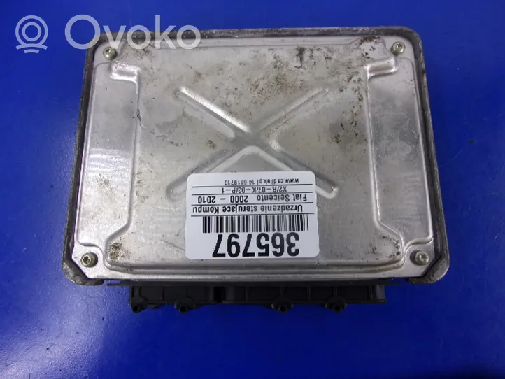 Fiat Seicento/600 Komputer / Sterownik ECU silnika 55187372