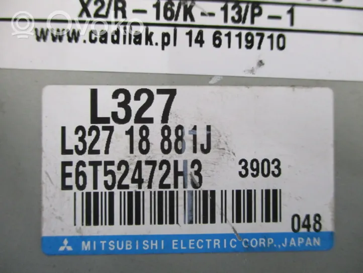Mazda 6 Motora vadības bloka ECU E6T52472H3