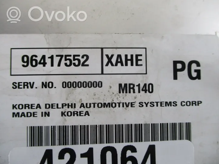 Chevrolet Kalos Galios (ECU) modulis 96417552