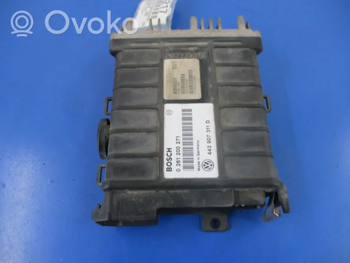 Volkswagen PASSAT B3 Komputer / Sterownik ECU silnika 443907311D