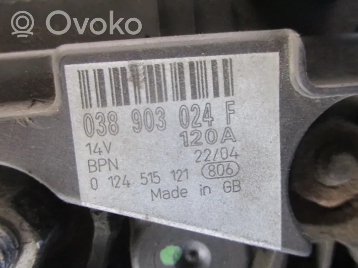 Skoda Octavia Mk2 (1Z) Alternator 038903024F