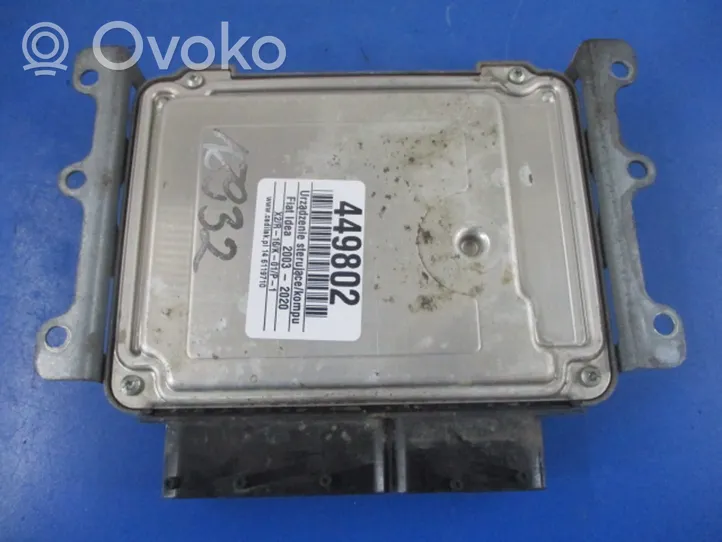 Fiat Idea Komputer / Sterownik ECU silnika 55191928