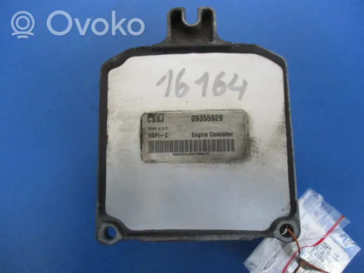 Opel Astra G Unité de commande, module ECU de moteur 09355929