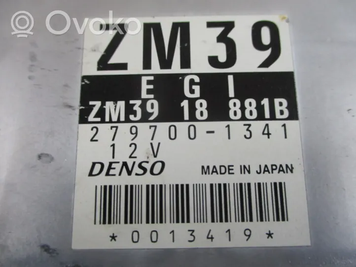 Mazda 323 Unité de commande, module ECU de moteur ZM3918881B