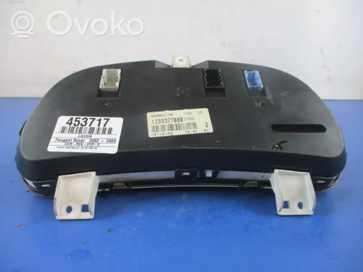 Peugeot Boxer Speedometer (instrument cluster) 1339327080