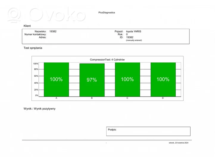 Toyota Yaris Verso Moteur 