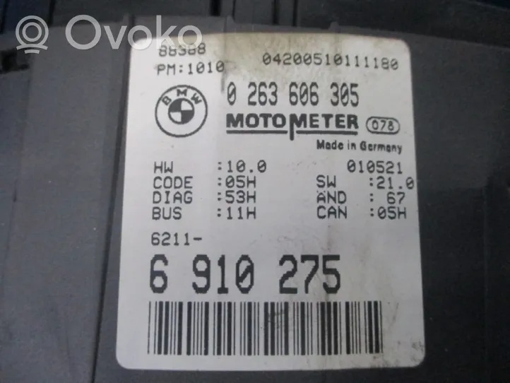 BMW 3 E46 Licznik / Prędkościomierz 6910275