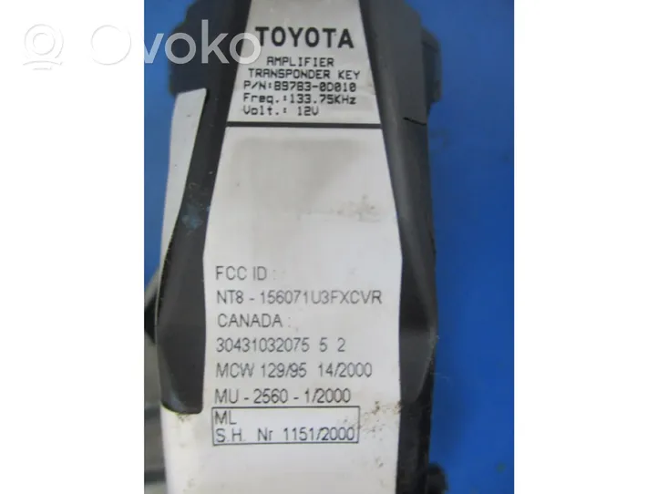 Toyota Yaris Verso Blocchetto accensione 450200D01