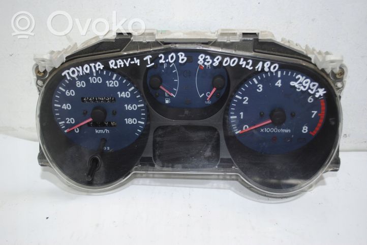 Toyota RAV 4 (XA10) Geschwindigkeitsmesser Cockpit 8380042180