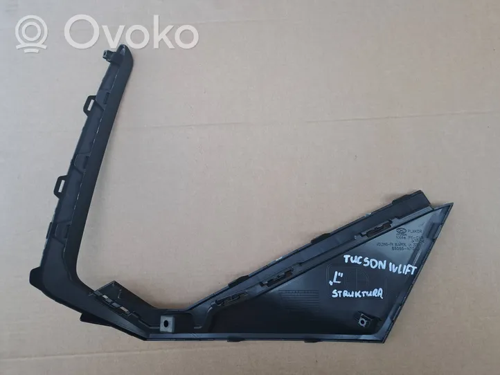 Hyundai Tucson IV NX4 Modanatura separatore del paraurti anteriore 86595N7GA0