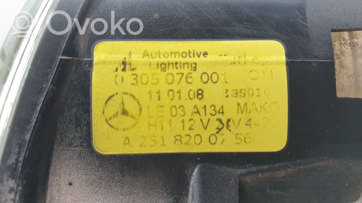 Mercedes-Benz B W245 Światło przeciwmgłowe przednie 