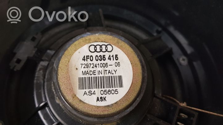 Audi A6 S6 C6 4F Haut-parleur de porte avant 