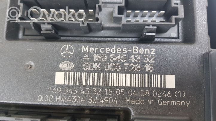 Mercedes-Benz A W169 Moduł / Sterownik komfortu 