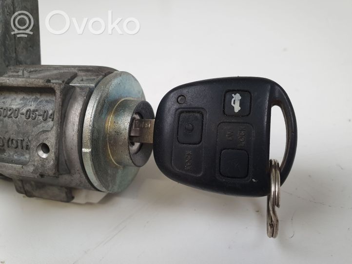 Toyota Avensis T250 Juego de cerradura y set ECU del motor 1758008711