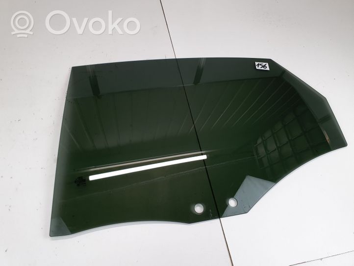 Audi A6 S6 C6 4F Rear door window glass 