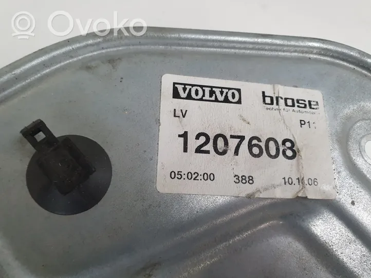 Volvo S40 Meccanismo di sollevamento del finestrino anteriore senza motorino 30745913