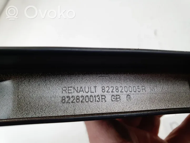 Renault Megane III Облицовка стекла задней двери 822820013R