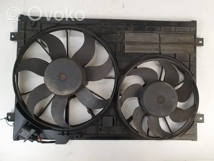 Volkswagen PASSAT B6 Electric radiator cooling fan 