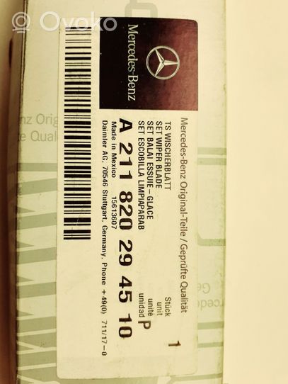Mercedes-Benz E W211 Spazzola tergicristallo kit per faro A211820294510
