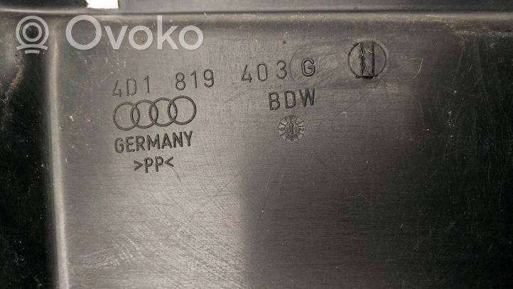 Audi A8 S8 D2 4D Muu moottoritilan osa 