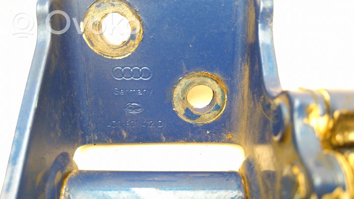 Audi A8 S8 D2 4D Charnière inférieure de porte avant 4D0831412D