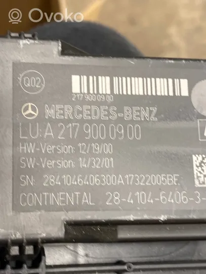 Mercedes-Benz C W205 Altre centraline/moduli A2179000900