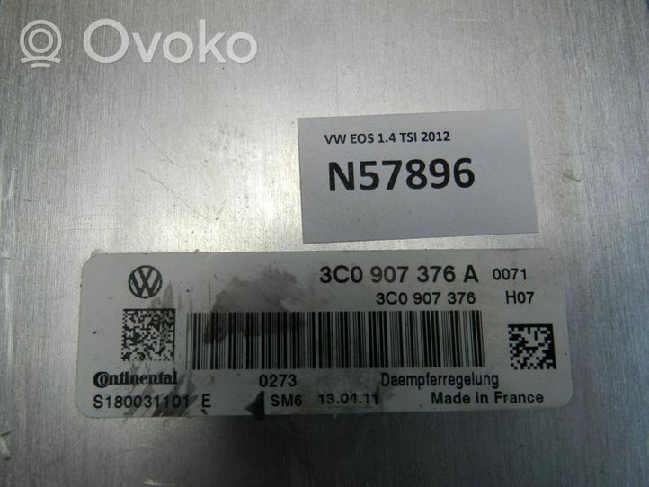 Volkswagen Eos Sterownik / Moduł zawieszenia pneumatycznego 3C0907376A