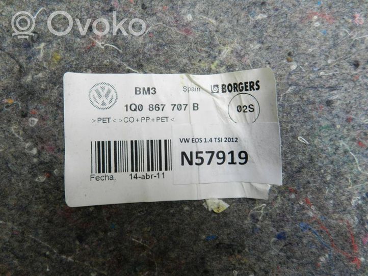 Volkswagen Eos Inne elementy wykończenia bagażnika 1Q0867707B