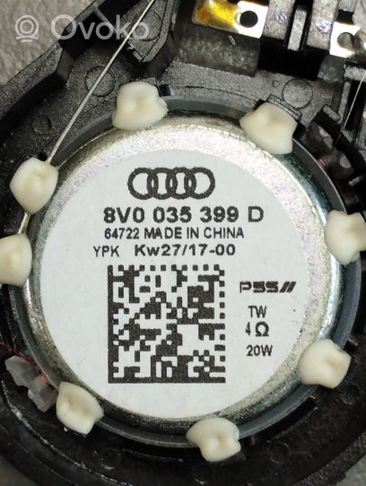 Audi A3 S3 8V Enceinte haute fréquence dans les portes arrière 8V0035399D