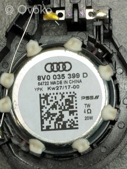 Audi A3 S3 8V Altoparlante ad alta frequenza portiere posteriori 8V0035399D