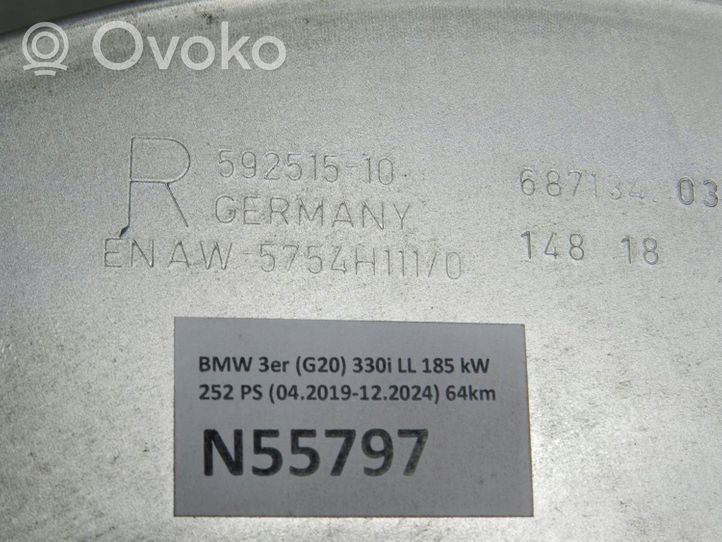 BMW 3 G20 G21 Taka-akselin pyöräntuenta 6879534