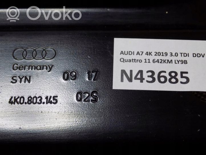 Audi A7 S7 4K8 Sonstiges Einzelteil Exterieur 4K0803145