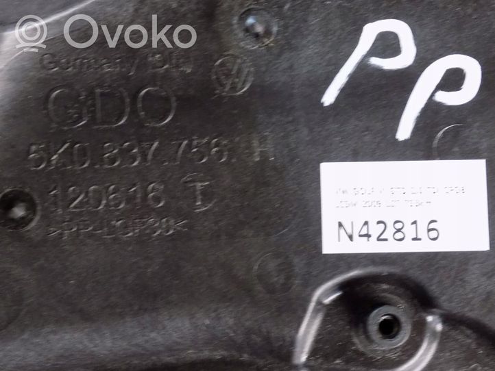 Volkswagen Golf VI Priekinio el. Lango pakėlimo mechanizmo komplektas 5K1837730AA