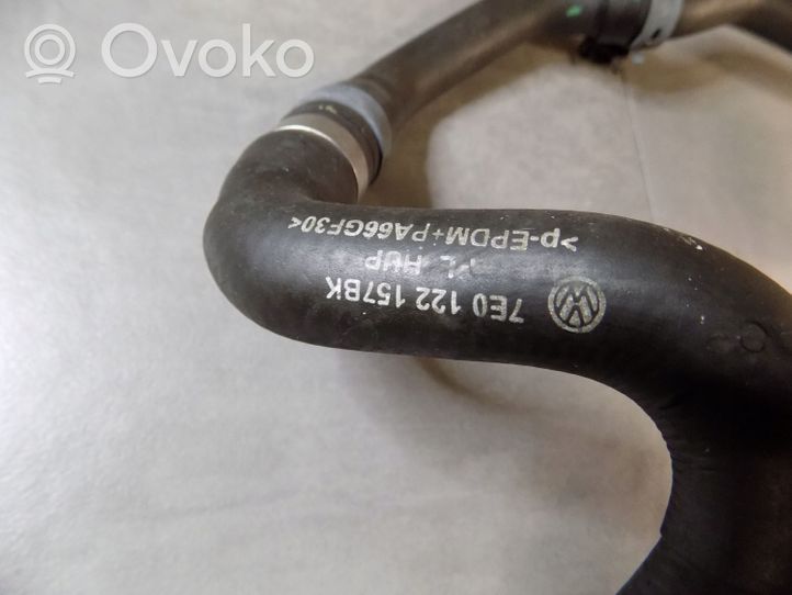 Volkswagen Transporter - Caravelle T5 Engine coolant pipe/hose 7E0122157CH