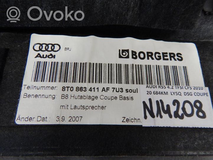 Audi RS5 Półka tylna bagażnika 8T0863411AF