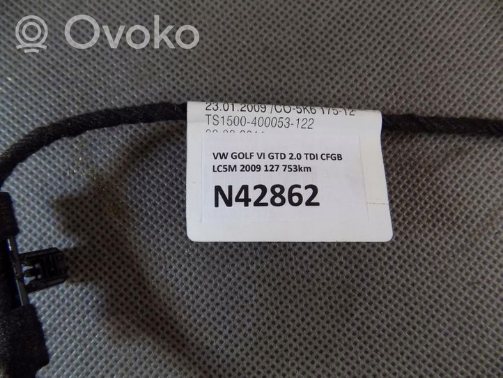 Volkswagen Golf VI Takaluukun/tavaratilan johtosarja 5K6972175