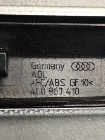Audi Q7 4L Listón embellecedor de la puerta delantera 4L0867410