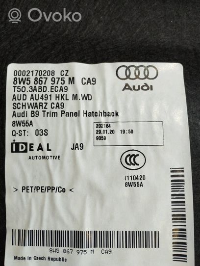 Audi A4 S4 B9 8W Rivestimento portellone 8W5867975M