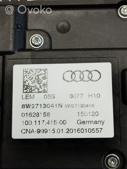 Audi A4 S4 B9 8W Vaihteenvalitsimen verhoilu 8W2713041N