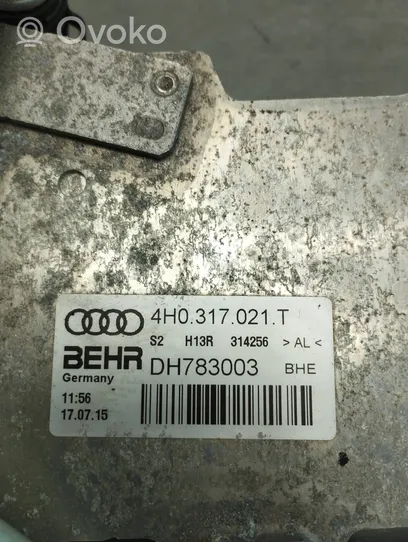 Audi A6 S6 C7 4G Chłodnica oleju skrzyni 4H0317021T