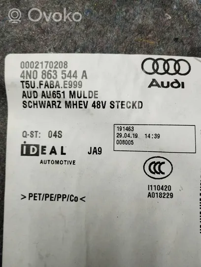 Audi A8 S8 D5 Element schowka koła zapasowego 4N0863544A