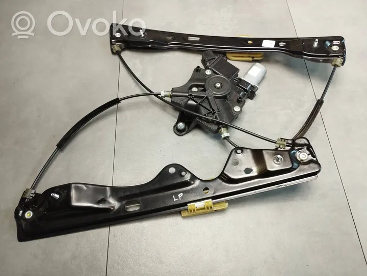 Opel Astra K Front door window regulator with motor 13406673