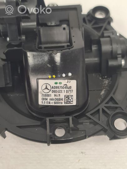 Mercedes-Benz CLA C118 X118 Interrupteur d'ouverture de coffre A0997504500