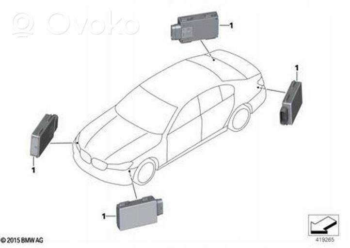 BMW 7 G70 Radar / Czujnik Distronic 5A60303