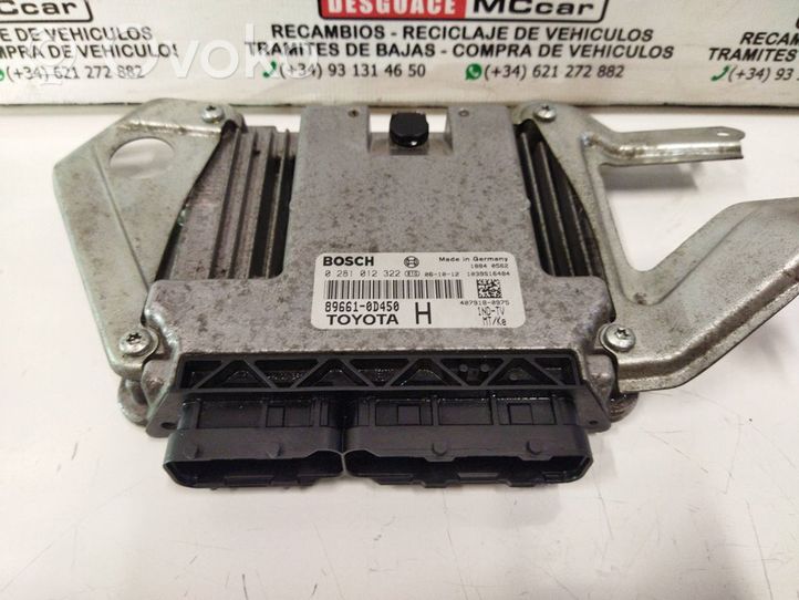 Toyota Yaris Calculateur moteur ECU 